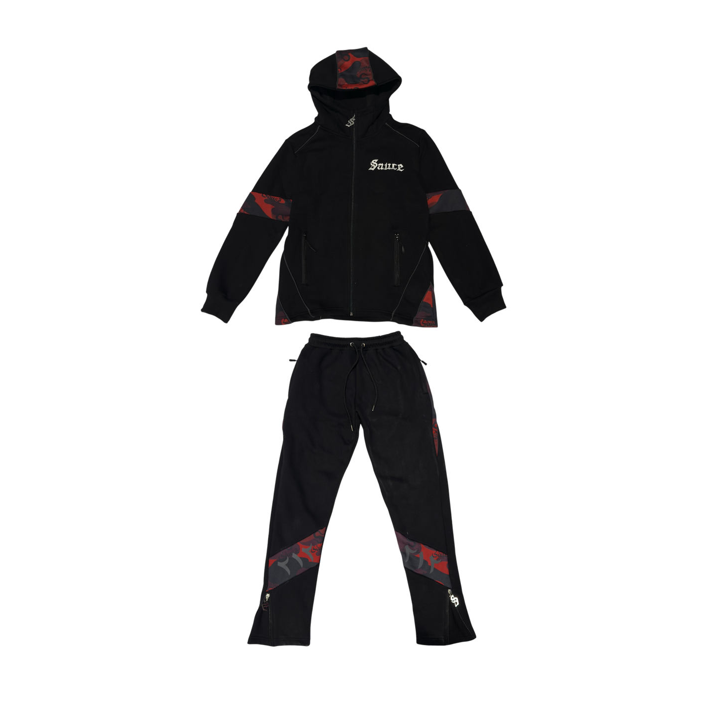TRACKSUIT CAMO RED