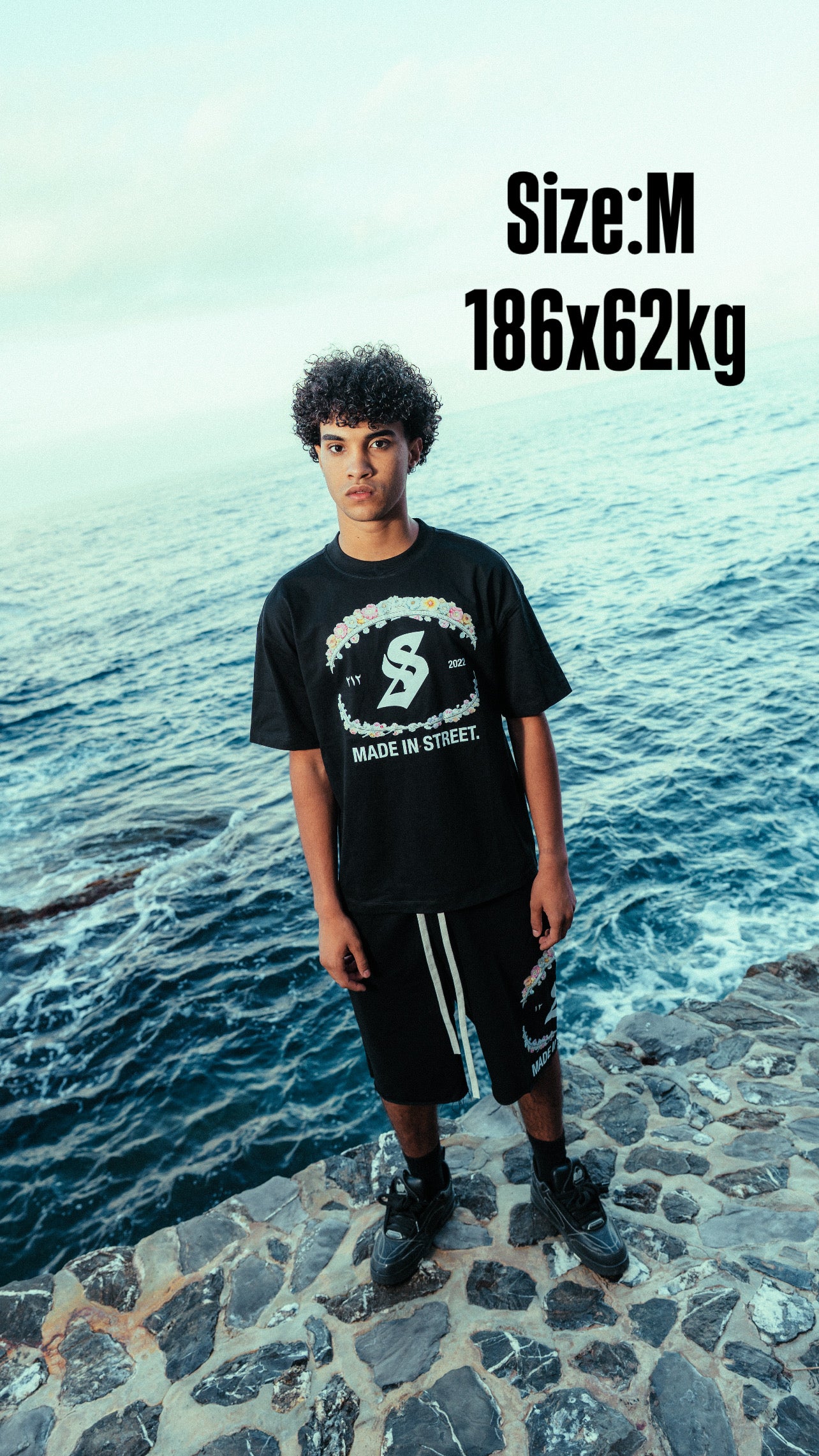 MADE IN STREET TEE BLACK