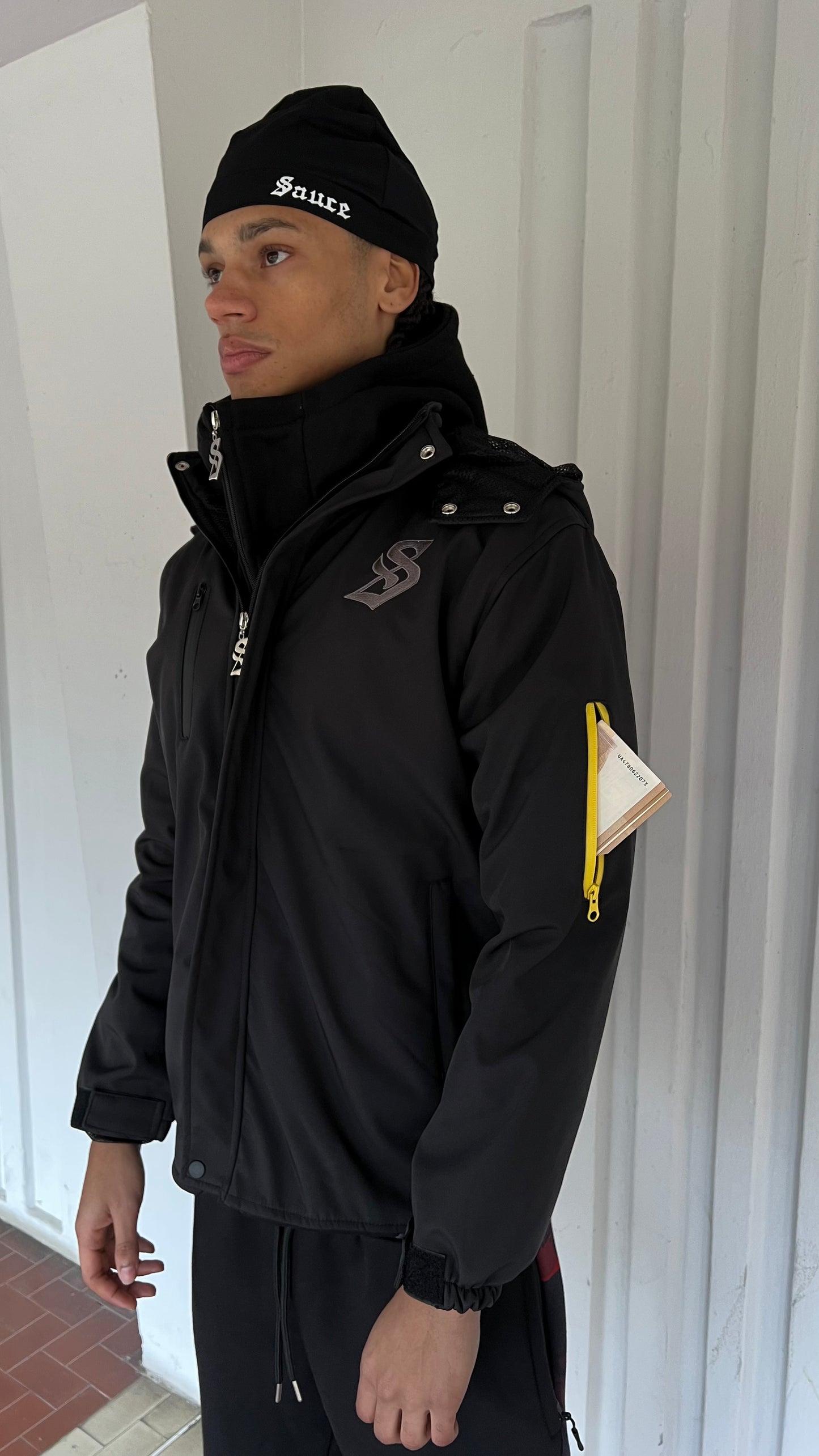 STORM JACKET TOTAL BLACK