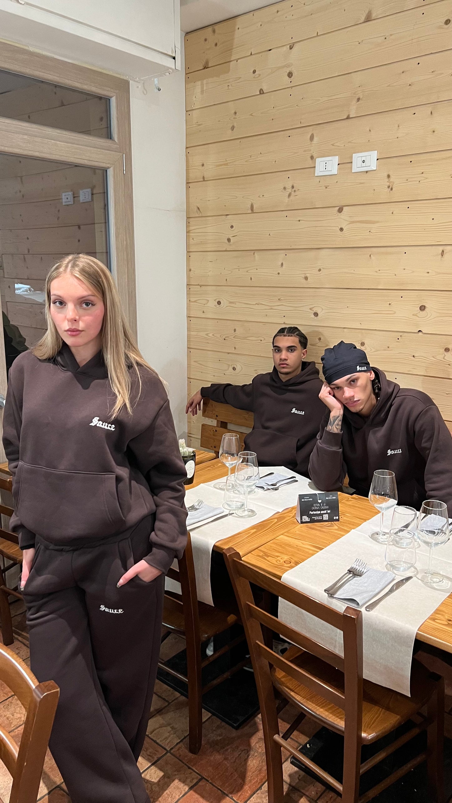 TRACKSUIT BASIC BROWN