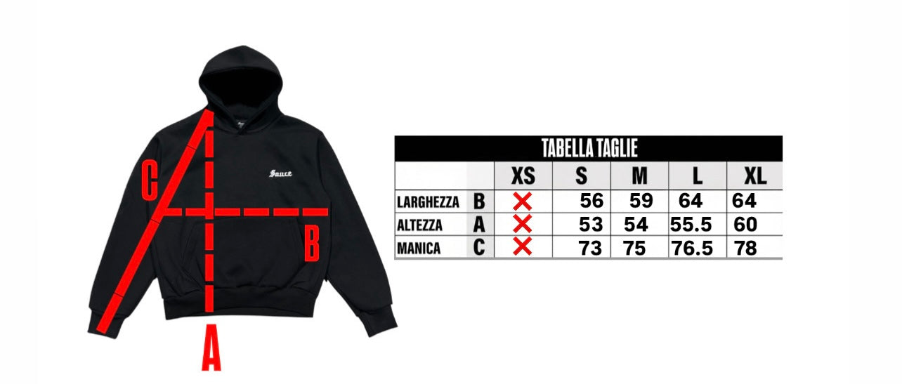 HOODIE BASIC BLACK