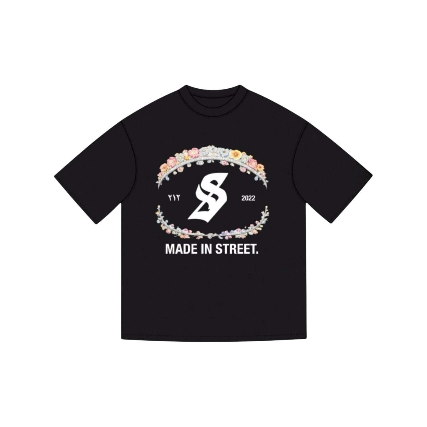 MADE IN STREET TEE BLACK