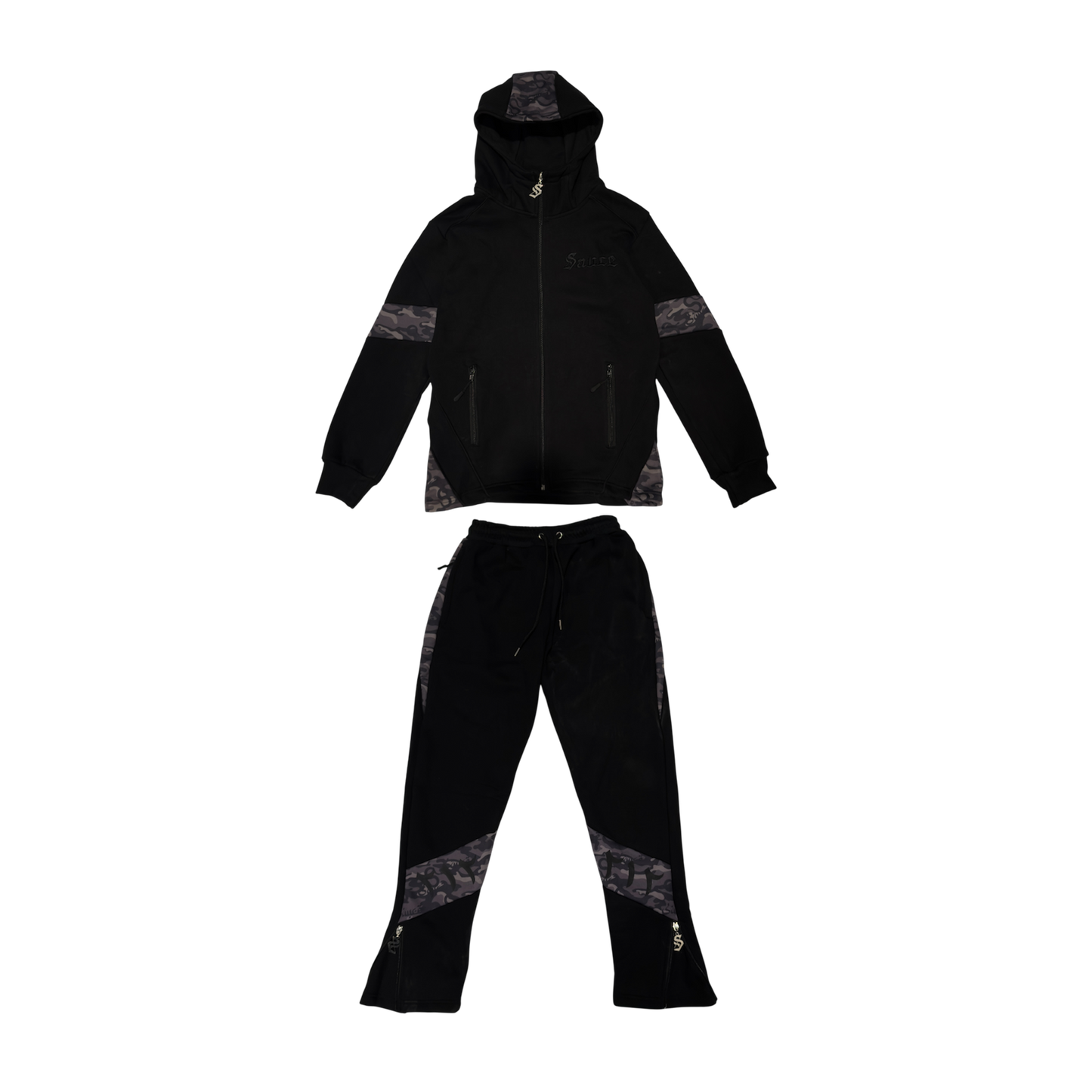 TRACKSUIT CAMO BLACK