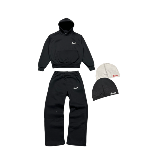 TRACKSUIT BASIC BLACK+1 SKULLCUP FREE
