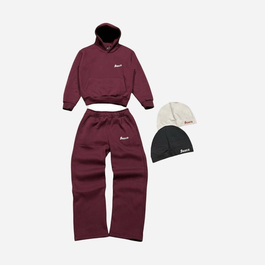 TRACKSUIT BASIC BORDO+1 SKULLCUP FREE