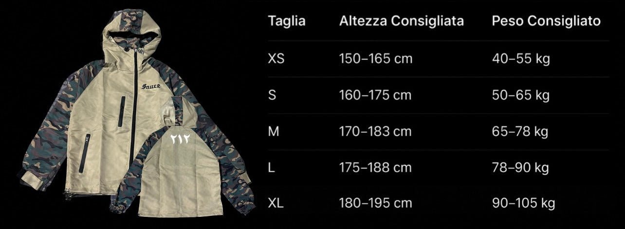 Jacket camo - military - sauce.merch212