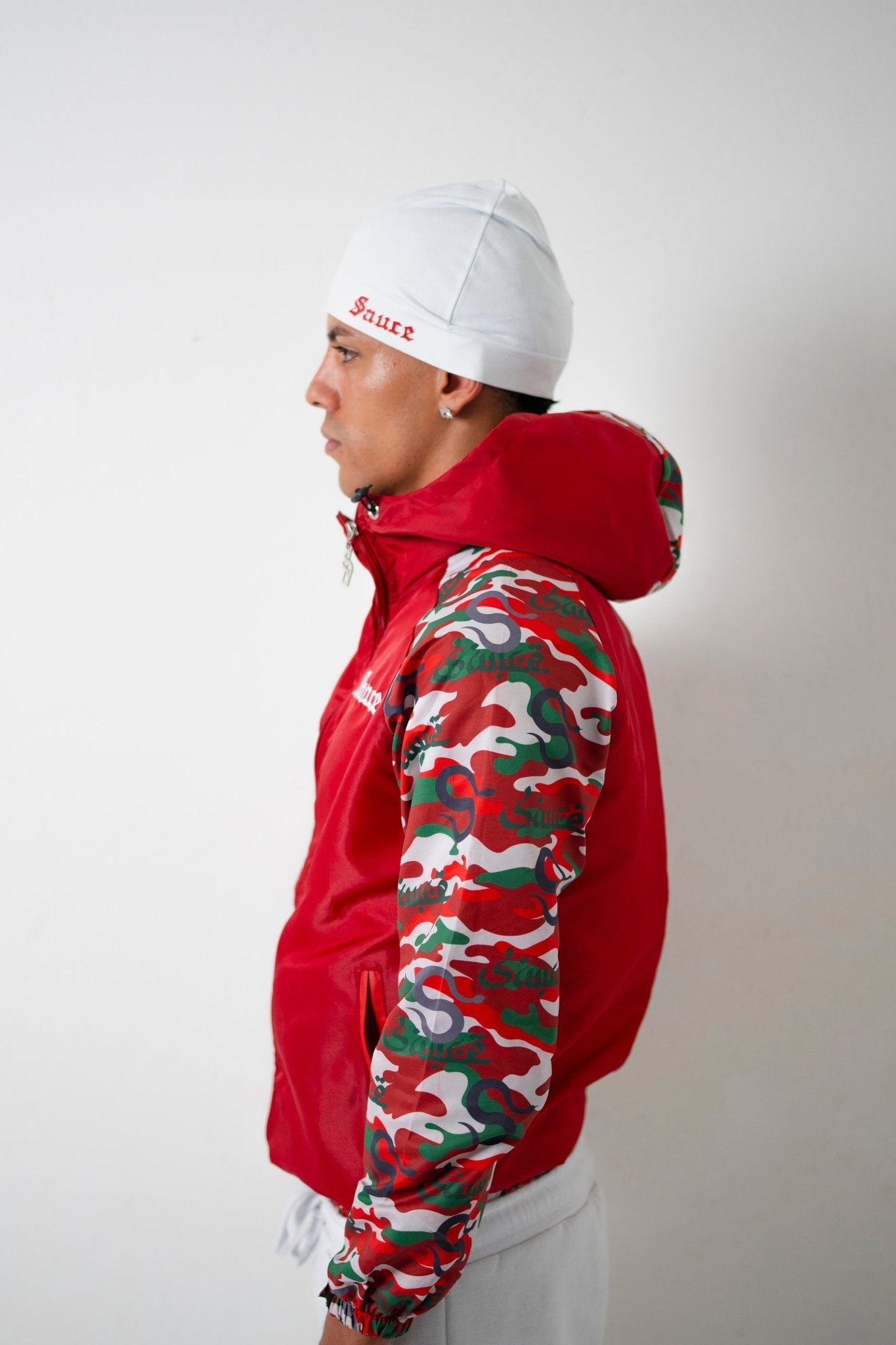 Jacket camo - red🇮🇹 - sauce.merch212