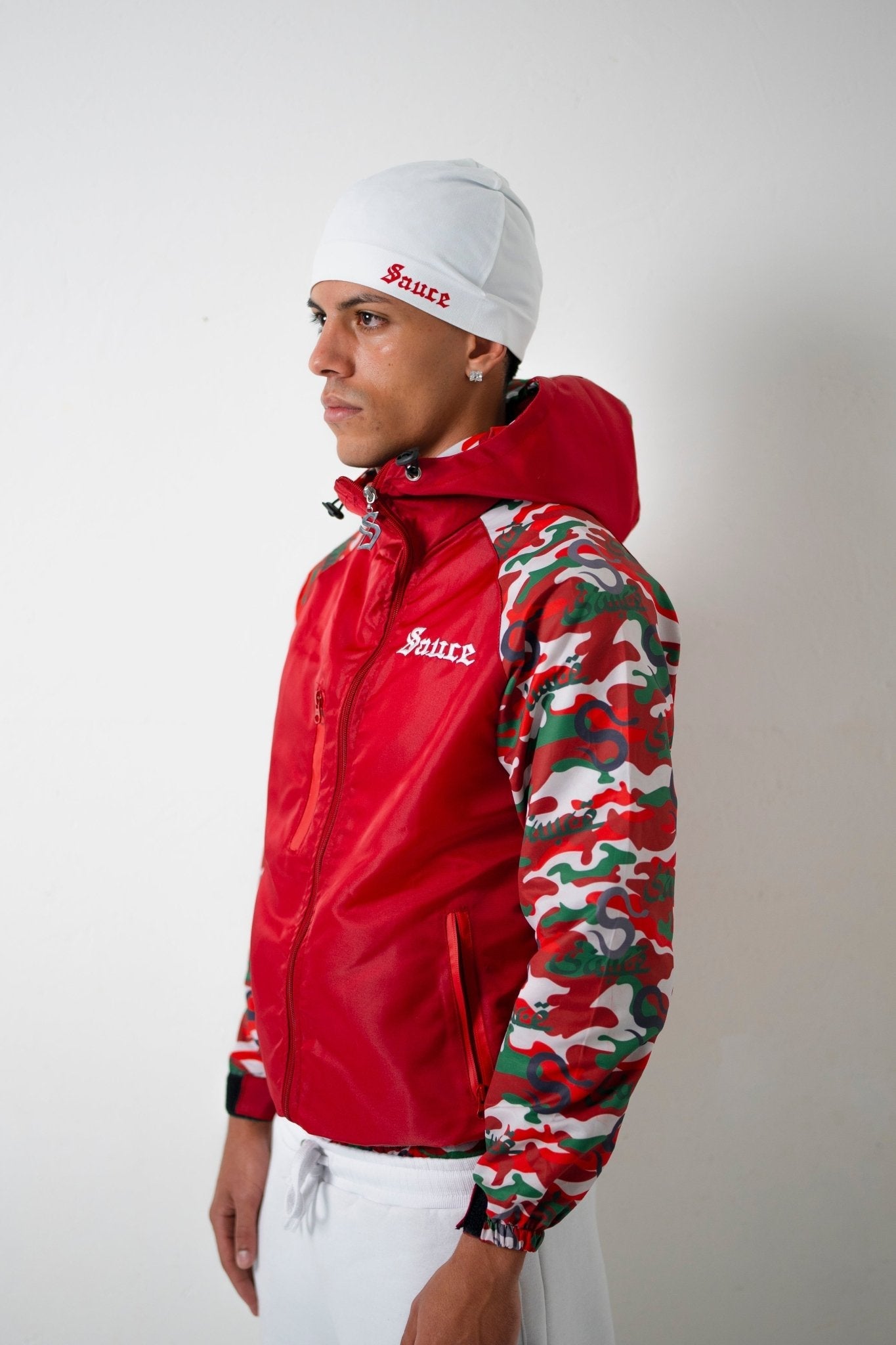 Jacket camo - red🇮🇹 - sauce.merch212