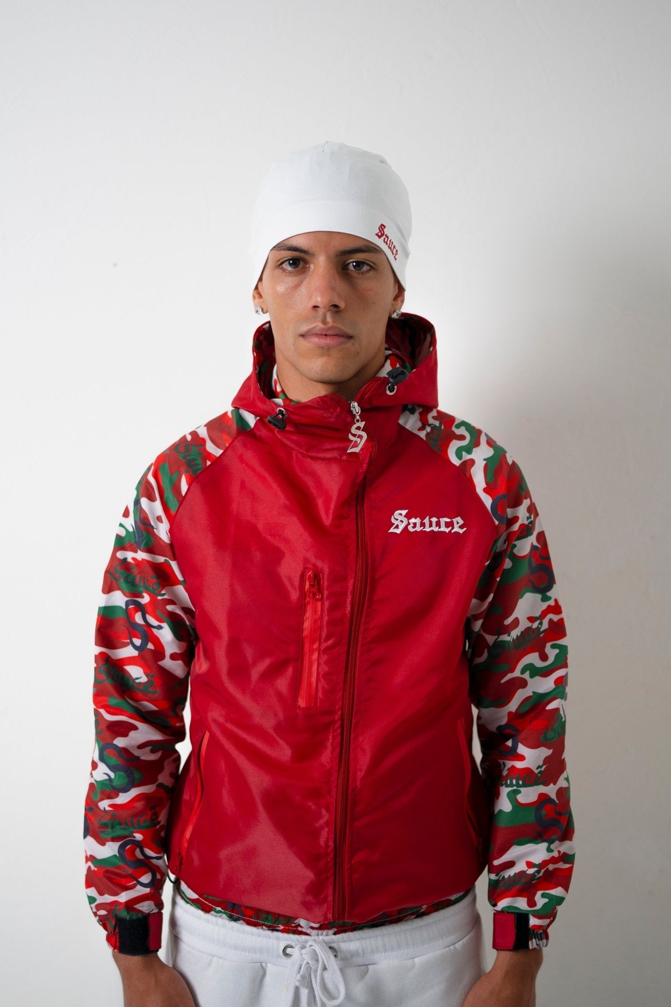 Jacket camo - red🇮🇹 - sauce.merch212