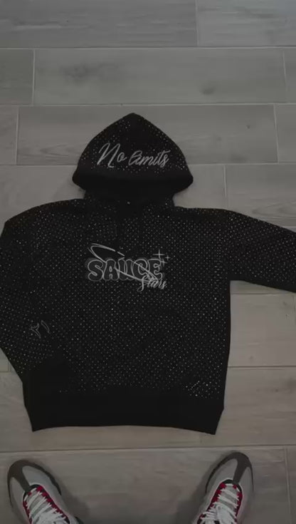 HODDIE STARS BLACK